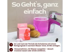 Hera Organics Reinigungstabs Menstruationsschwamm 6 Stück