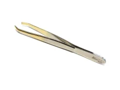 Herba Pinzette gebogen vernickelt, 1 Stück