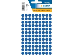 Herma Stickers Klebepunkte Vario Ø 8 mm, Dunkelblau