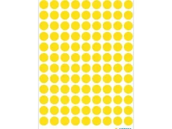 Herma Stickers Klebepunkte Vario Ø 8 mm, Gelb