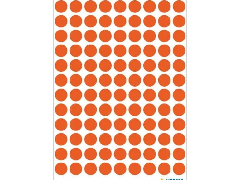 Herma Stickers Klebepunkte Vario Ø 8 mm, Rot