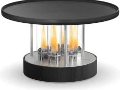 Höfats CIRCLE Bioethanol, Plancha, Edelstahl, Gusseisen, 35 cm