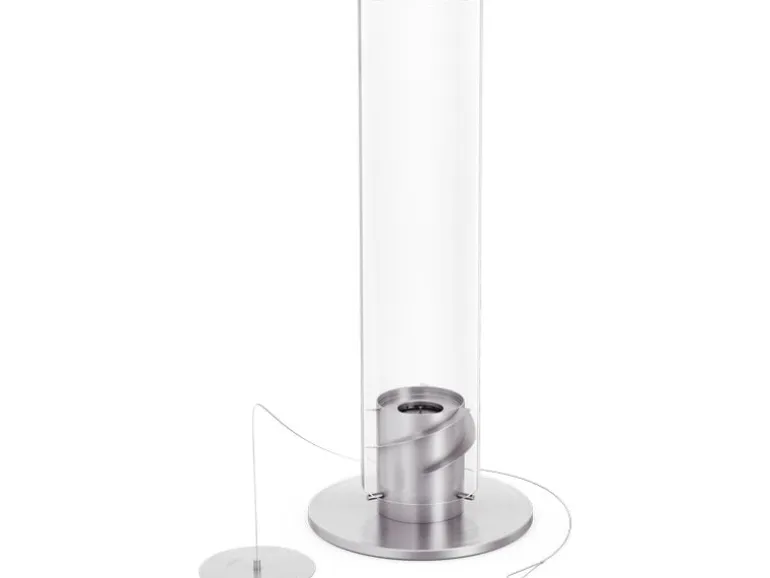 Höfats Tischfeuer Spin 900 Silber