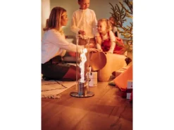 Höfats Tischfeuer Spin 1200 Silber