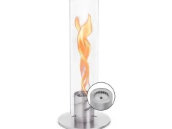 Höfats Tischfeuer Spin 1200 Silber