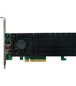 Highpoint RAID-Controller SSD6202A PCI-Ex8v3 - 2x M.2 NVMe, bootfähig