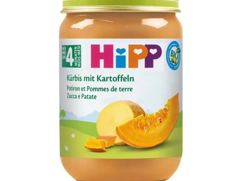 HIPP Gemüse Bio Kürbis mit Kartoffeln 190 g