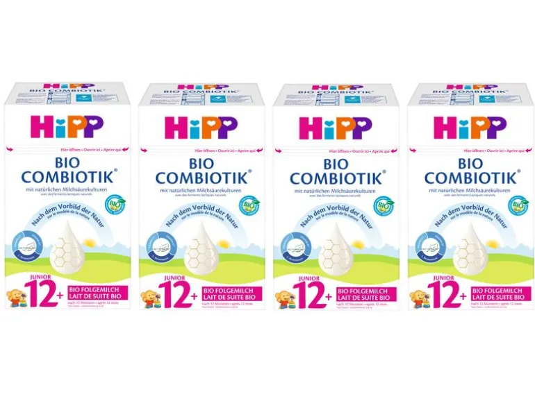 HIPP Juniormilch Bio 12+ Junior Combiotik 4x 600 g