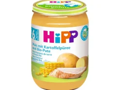 HIPP Menü Bio Mais Kartoffelpüree Bio-Pute 190 g