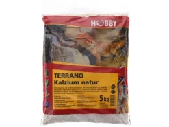 Hobby Terraristik Bodensubstrat Terrano Kalzium, Natur, Ø 2-3 mm, 5 kg