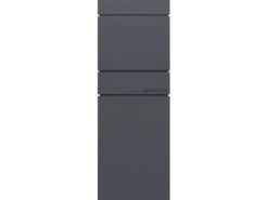 Holmberg Briefkasten 39.5 x 14.2 x 115 cm Anthrazit