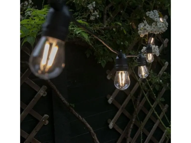 hombli Gartenleuchte String Light 12 LEDs, 5m, Warmweiss
