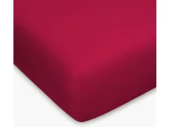 Home Fashion Fixleintuch Jersey Bordeaux, 180-200 x 200 cm