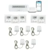 Homematic IP Fussboden Kit 5x Wandthermo, 5x Stellantrieb Acces2 Aktor