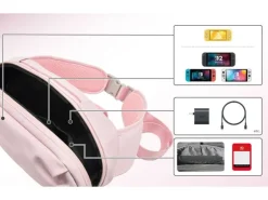 Hori Shoulder Bag Adventure Pack – Cozy Pink [NSW2]