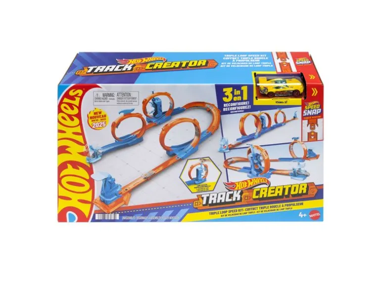 Hot Wheels Track Creator Triple Loop