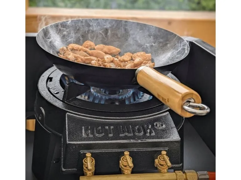 Hot Wok Pro 12 kW + regulator & wok Hochleistungs-Wok-Set