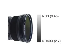 Hoya Graufilter Variable Density II ND3-400 – 82 mm