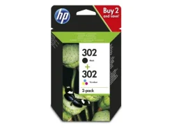 HP Combopack Nr. 302 (Tinte X4D37AE) C/M/Y/BK