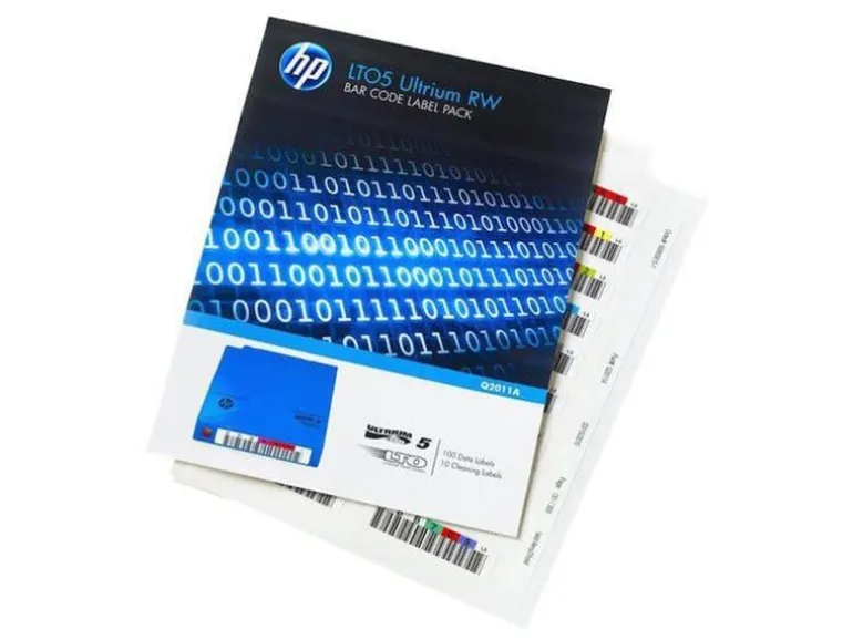 HPE Etiketten LTO-6 Q2013A Strichcode, 100 Pack