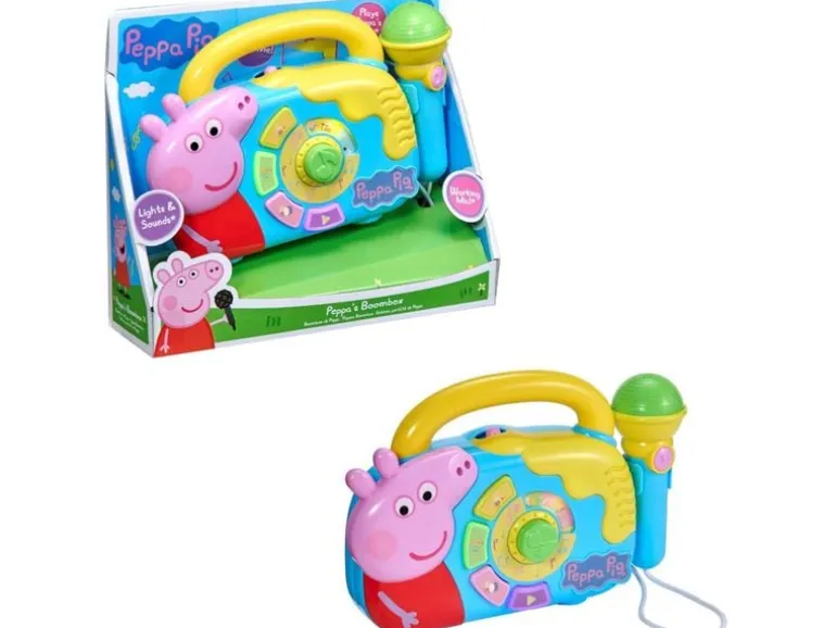 HTI Musikspielzeug Peppa Pig Boombox