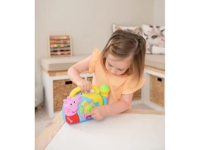 HTI Musikspielzeug Peppa Pig Boombox