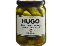 Hugo Reitzel Glas Schweizer Gurken 430 g
