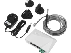 HWgroup Temperatur-Sensor SNMP, WLAN, PoE HWg-STE2-R2-Kit
