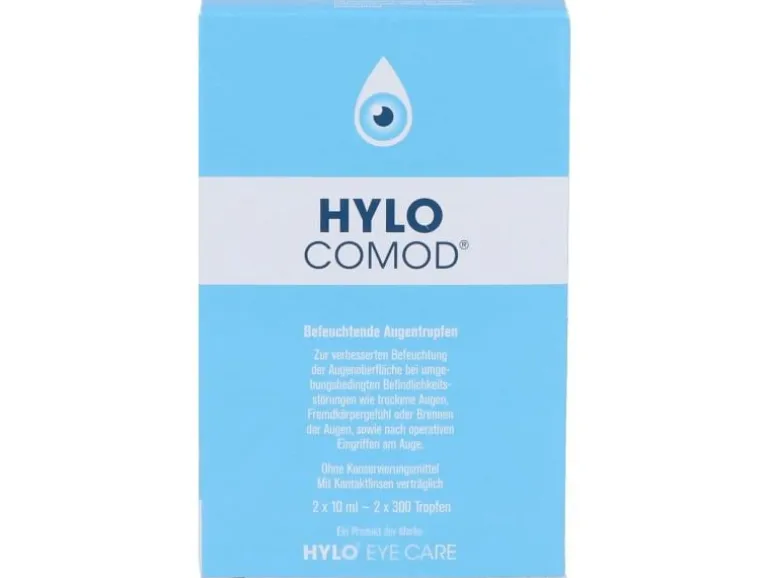 Hylo Eye Care Augentropfen Hylo Comod 2 x 10 ml