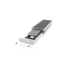 ICY BOX Externes Gehäuse IB-1817Ma-C31 M.2 NVMe silber