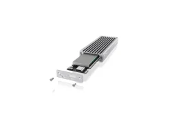 ICY BOX Externes Gehäuse IB-1817Ma-C31 M.2 NVMe silber