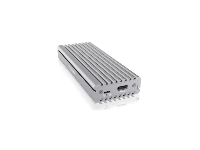 ICY BOX Externes Gehäuse IB-1817Ma-C31 M.2 NVMe silber