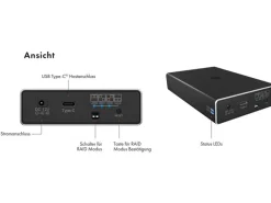 ICY BOX Externes Gehäuse IB-RD2253-C31 2.5