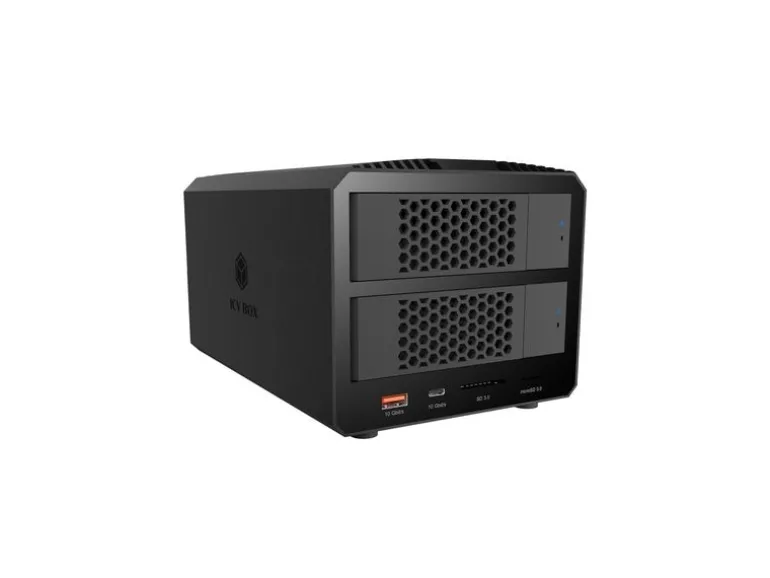 ICY BOX Externes Gehäuse SPADE RAID 3721 2.5"/3.5"/Extern
