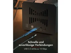 ICY BOX Externes Gehäuse SPADE RAID 3721 2.5