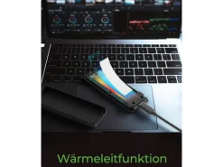ICY BOX Externes Gehäuse Spade Case 1805 M.2