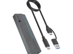 ICY BOX SSD Gehäuse M.2 SATA/NVMe