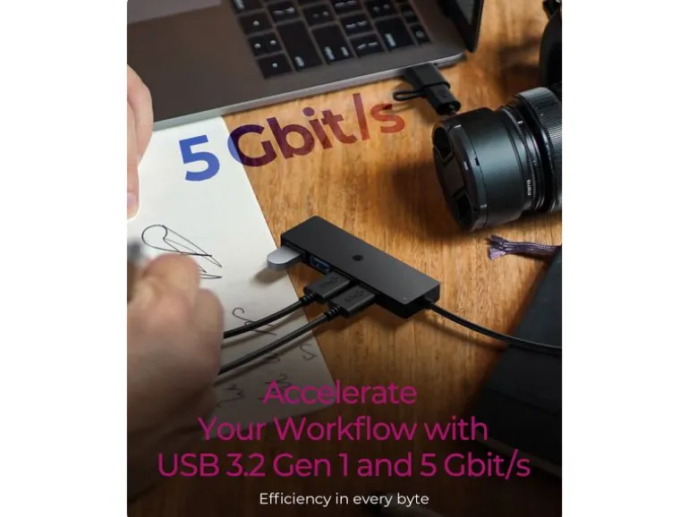 ICY BOX USB-Hub IB-HUB1424-C3 4-Port