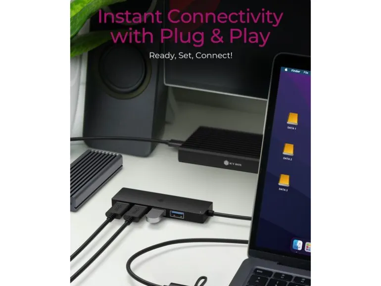 ICY BOX USB-Hub IB-HUB1424-C3 4-Port