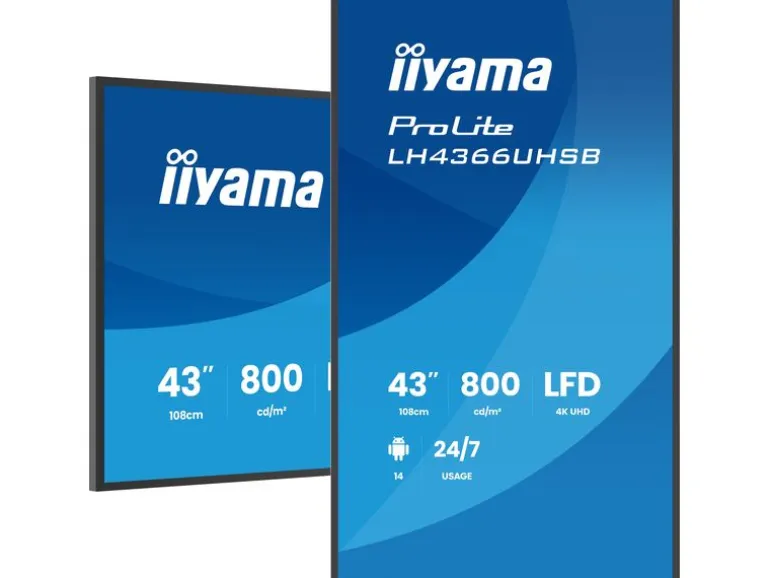iiyama Public Display ProLite LH4366UHSB-B1AG 43 "