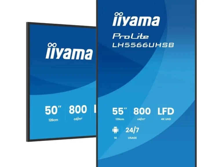 iiyama Public Display ProLite LH5566UHSB-B1AG 55 "