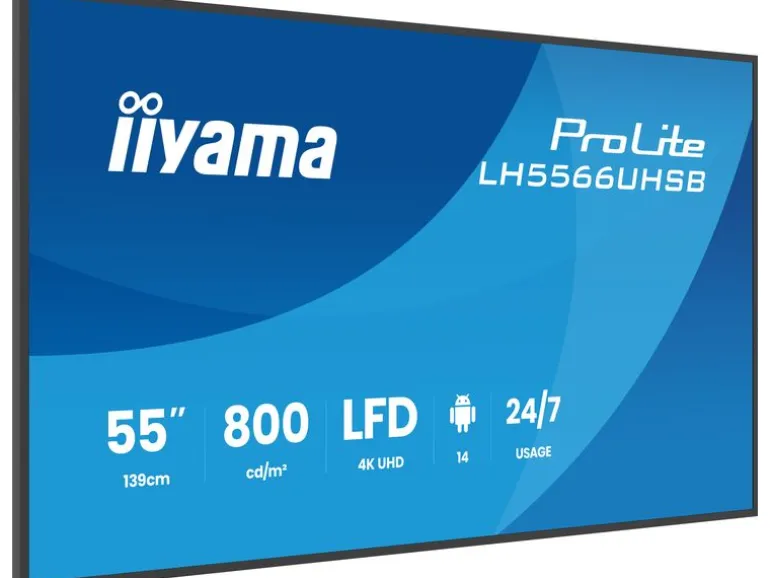 iiyama Public Display ProLite LH5566UHSB-B1AG 55 "
