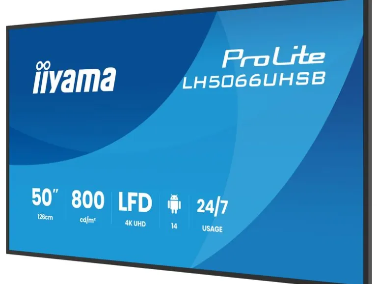 iiyama Public Display ProLite LH5066UHSB-B1AG 50 "