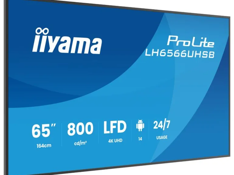 iiyama Public Display ProLite LH6566UHSB-B1AG 65 "