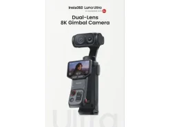 Insta360 Actionkamera Luna Ultra Creator Bundle Stellar White