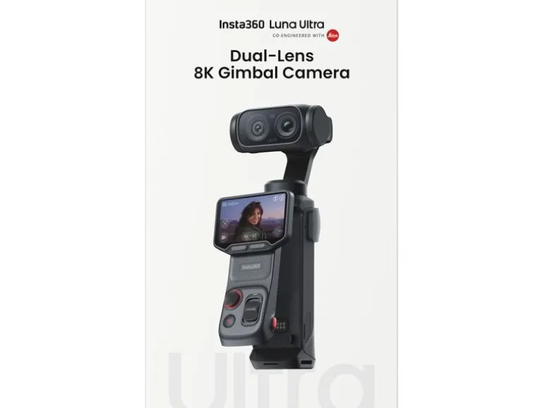 Insta360 Actionkamera Luna Ultra Creator Bundle Stellar White