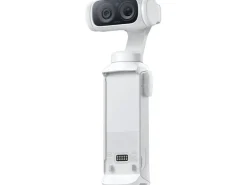 Insta360 Actionkamera Ultra mit Gimbal Standard-Paket Stellar White