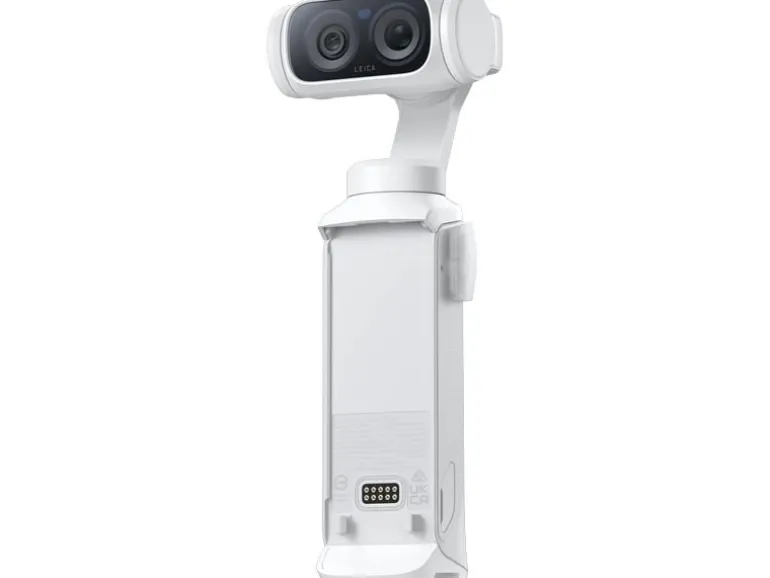 Insta360 Actionkamera Ultra mit Gimbal Standard-Paket Stellar White