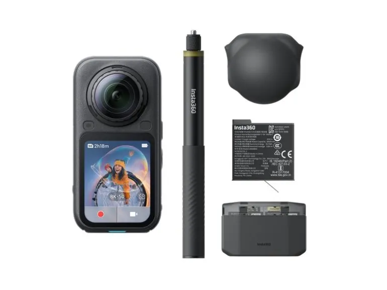 Insta360 360°-Videokamera X6 Essential Bundle