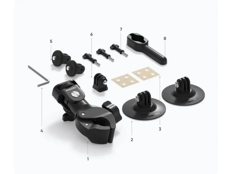 Insta360 360°-Videokamera X5 Motorrad Bundle
